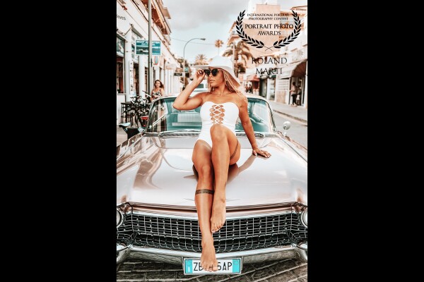 This picture was taken 2018, on an old Cadillac, during my first Shooting Days in Mallorca. <br />
<br />
Photographer: @roland_marti_photography<br />
Model: @simone_julieeee