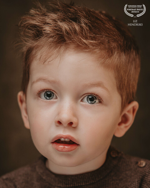 Pure portrait of a little boy.<br />
Liz Hendriks Fotografie