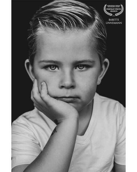 Cool boy Lex, my favorite style of black and white.