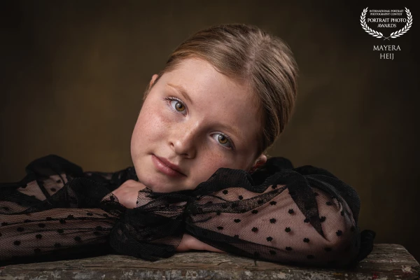 A portrait of this pretty girl taken in my studio with 2 softboxes.