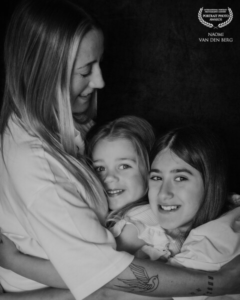 Mother and two daughters