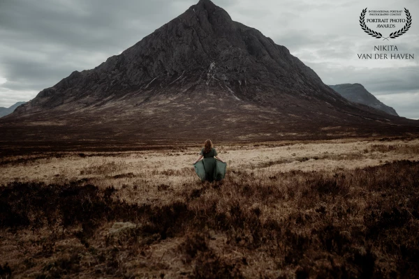 So tiny compared to the mountain, yet so powerful and fierce