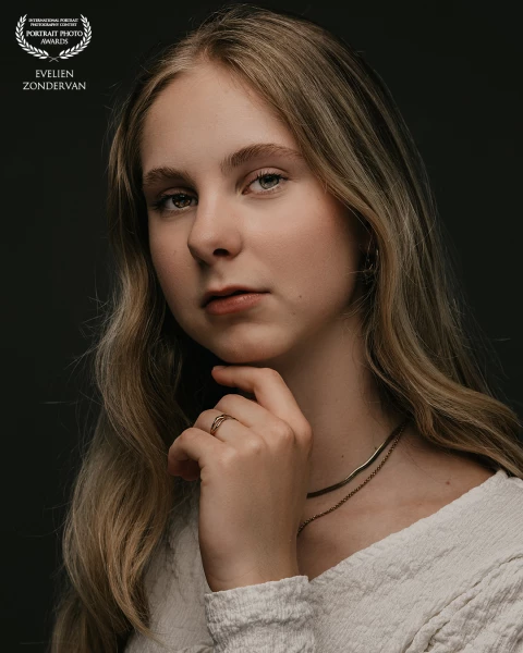 Een prachtige portretfoto van Nina!
