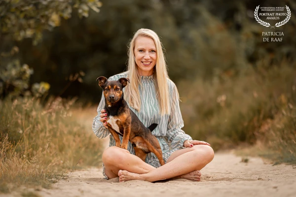 Lieve Willem samen met zijn baas Maaike 🩷