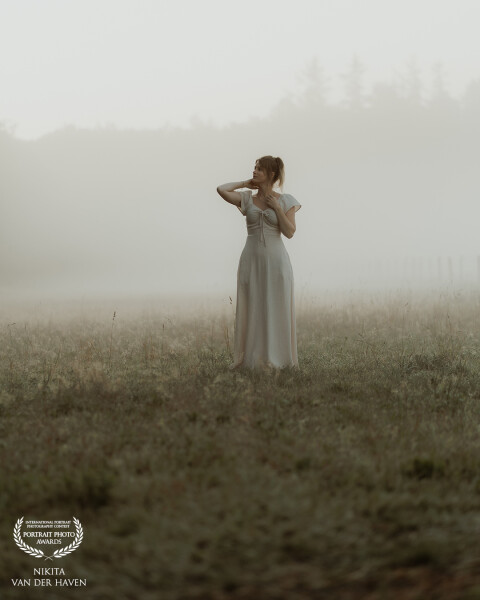 Beautiful Elien on a misty morning