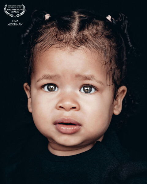 The beautiful and pure eyes of a child, with her entire life ahead.