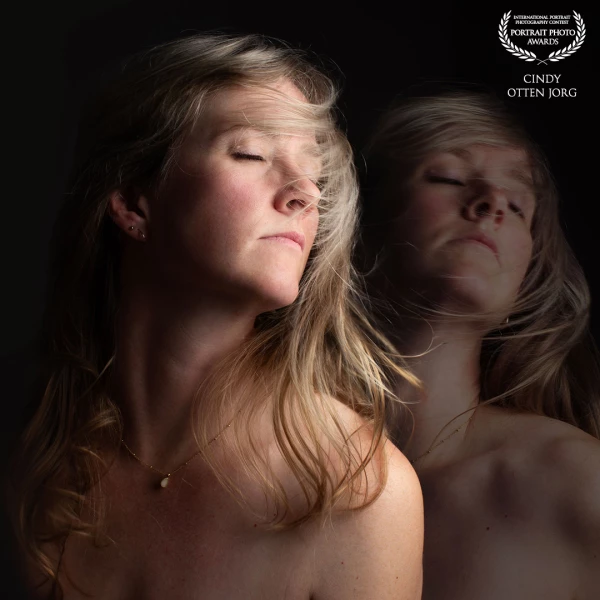 This is a self portrait I made in my studio..  Letting go of fear of being judged and just showing w...