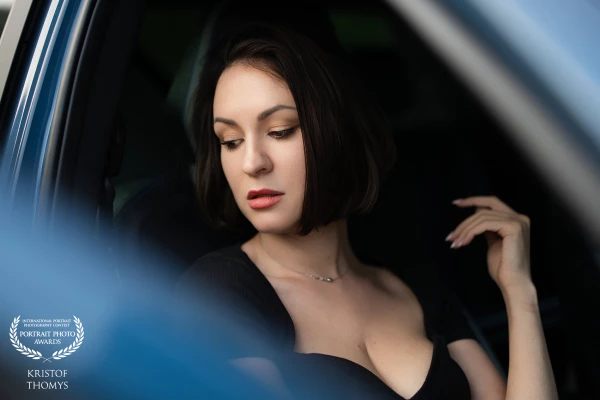 This portrait was made during my first shoot with her. The booked time was already over, but we kept...