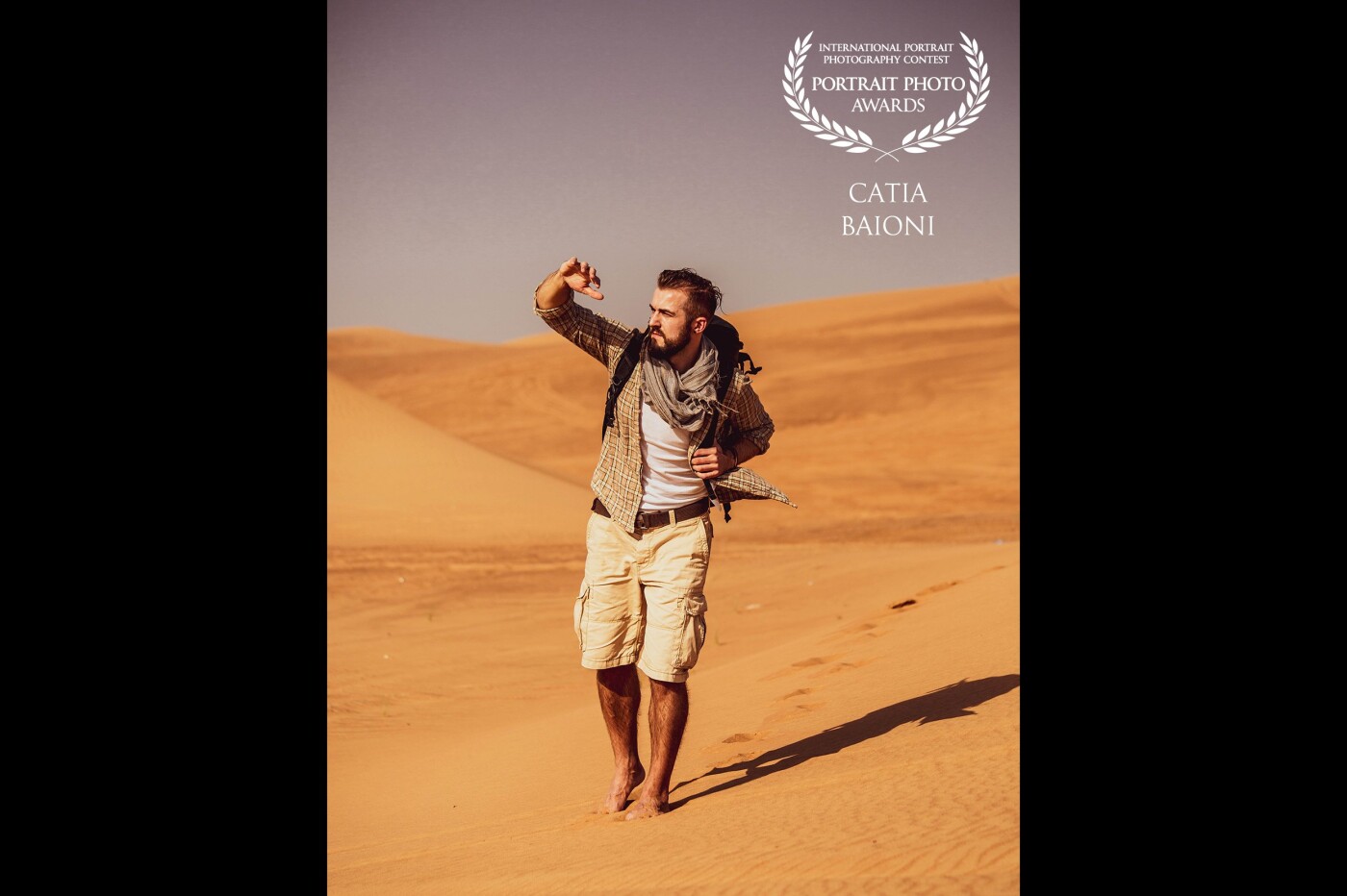 Two years ago, I went to Dubai with Calvin Hollywood and his team to attend a workshop. On the way to the desert there was a shoot with Kristof.