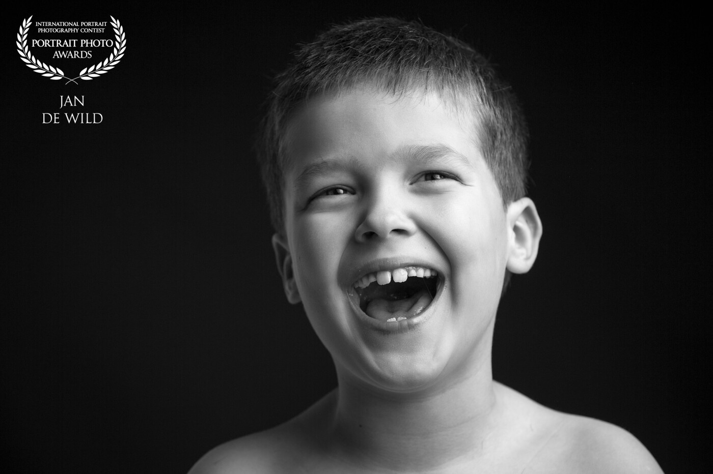 My youngest son can be found in my studio very often. This time I made him laugh so hard that he farted :-) ... So funny!<br />
This particular session was intended as a serious one...