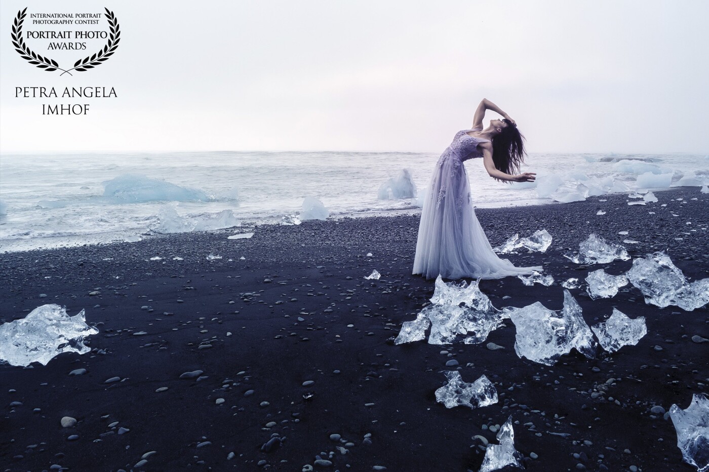 Foto by BeautifulDamages<br />
Model: Mona (D)<br />
<br />
On the beautiful black shore in Iceland, the Diamondbeach.<br />
We where lucky with the soft weather and the beautyful Ice-Formations, eyery day they are different...