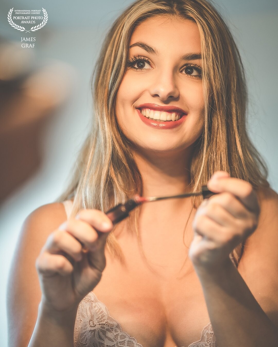 The first shooting with this young model. No special location was necessary here either, your own bathroom is sufficient. At this point, a thank you to the model.