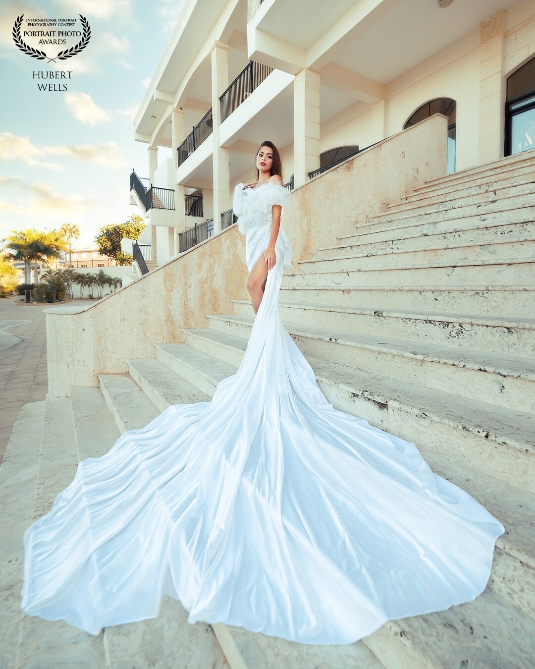 Nuestra modelo viajó a República Dominicana desde Brazil, aprovechamos nuestro nuevo vestido blanco para sacar unas fotos espectaculares en la marina de ocean world puerto plata.