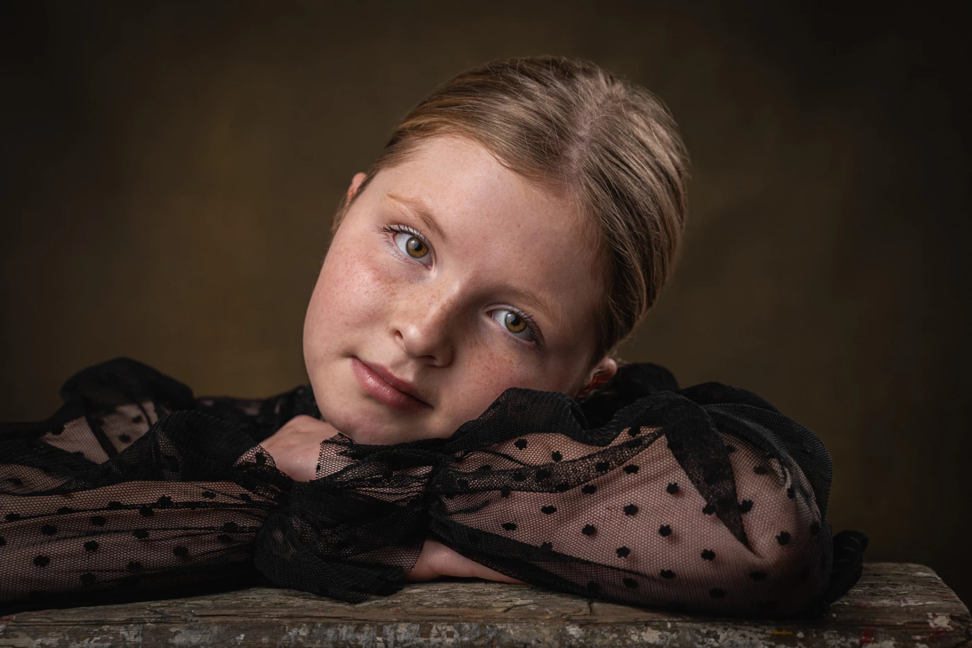 A portrait of this pretty girl taken in my studio with 2 softboxes.