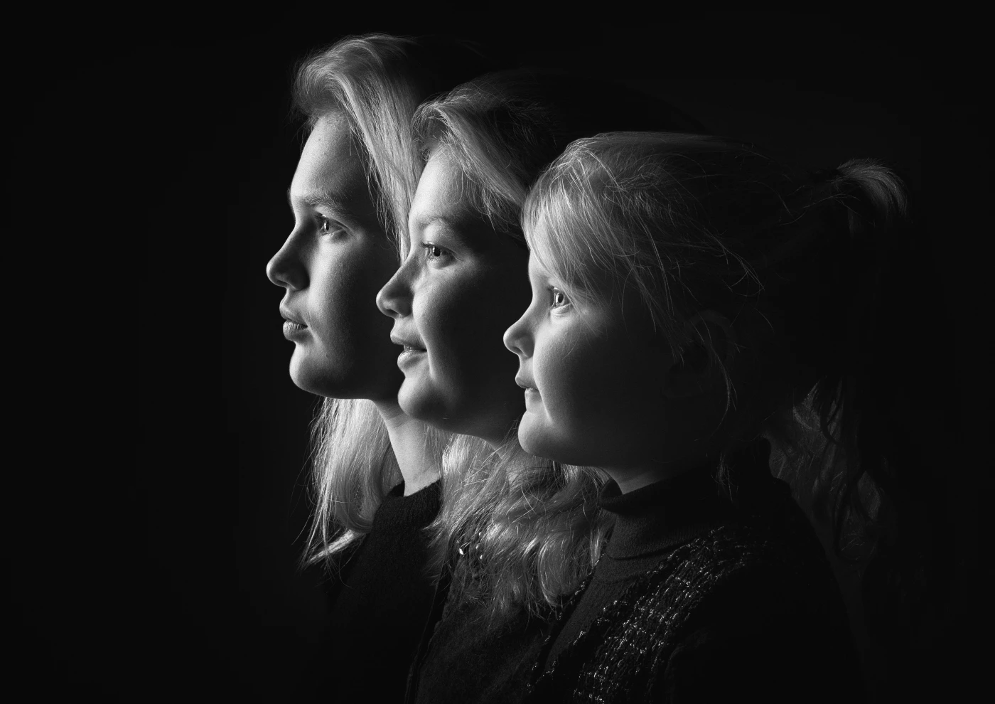 Three sisters, so different and yet so alike. The girls came to my studio early January this year. I...