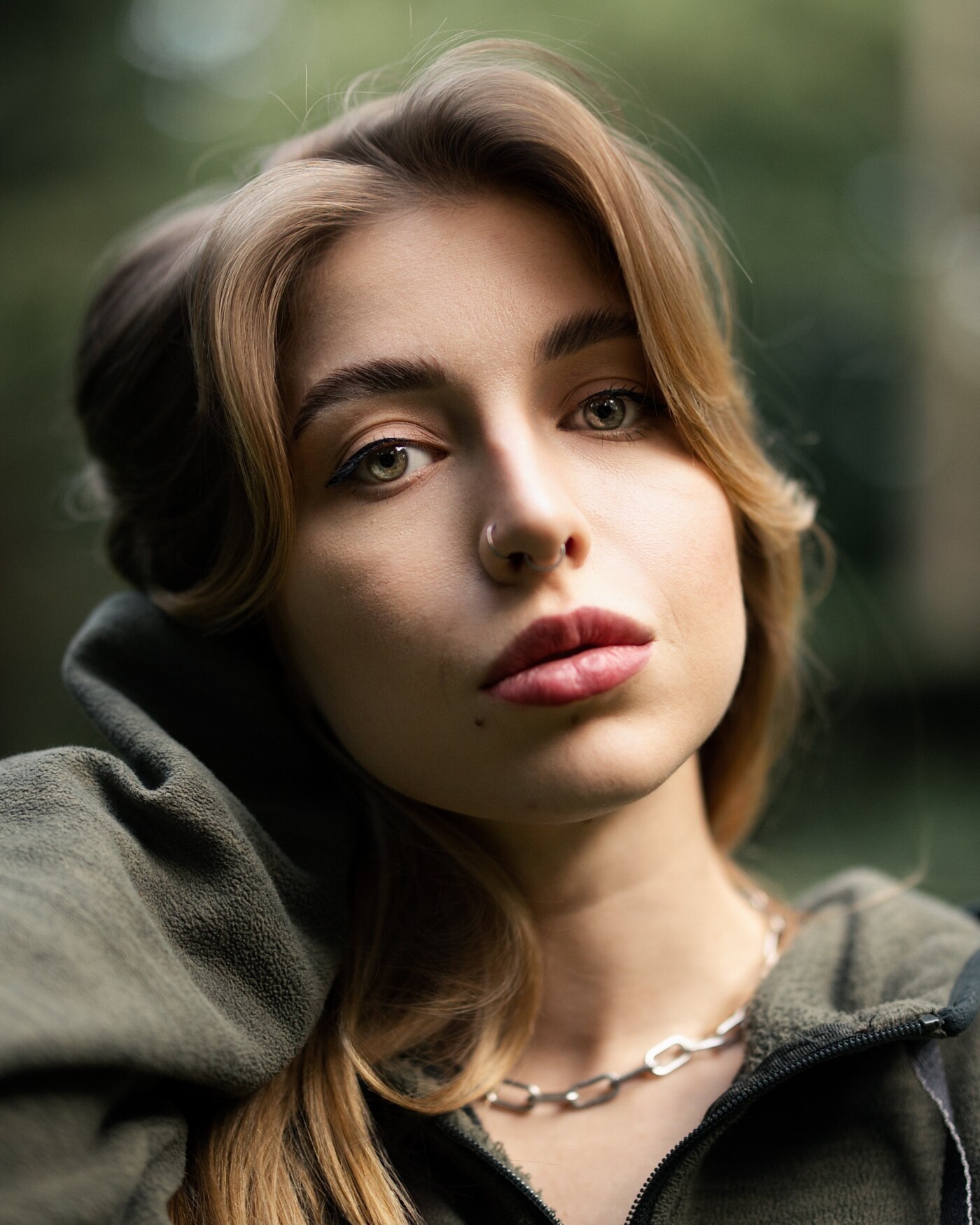 Close to the chapel, in the fading light.
I handed her my hoodie without a thought.
Through the lens...