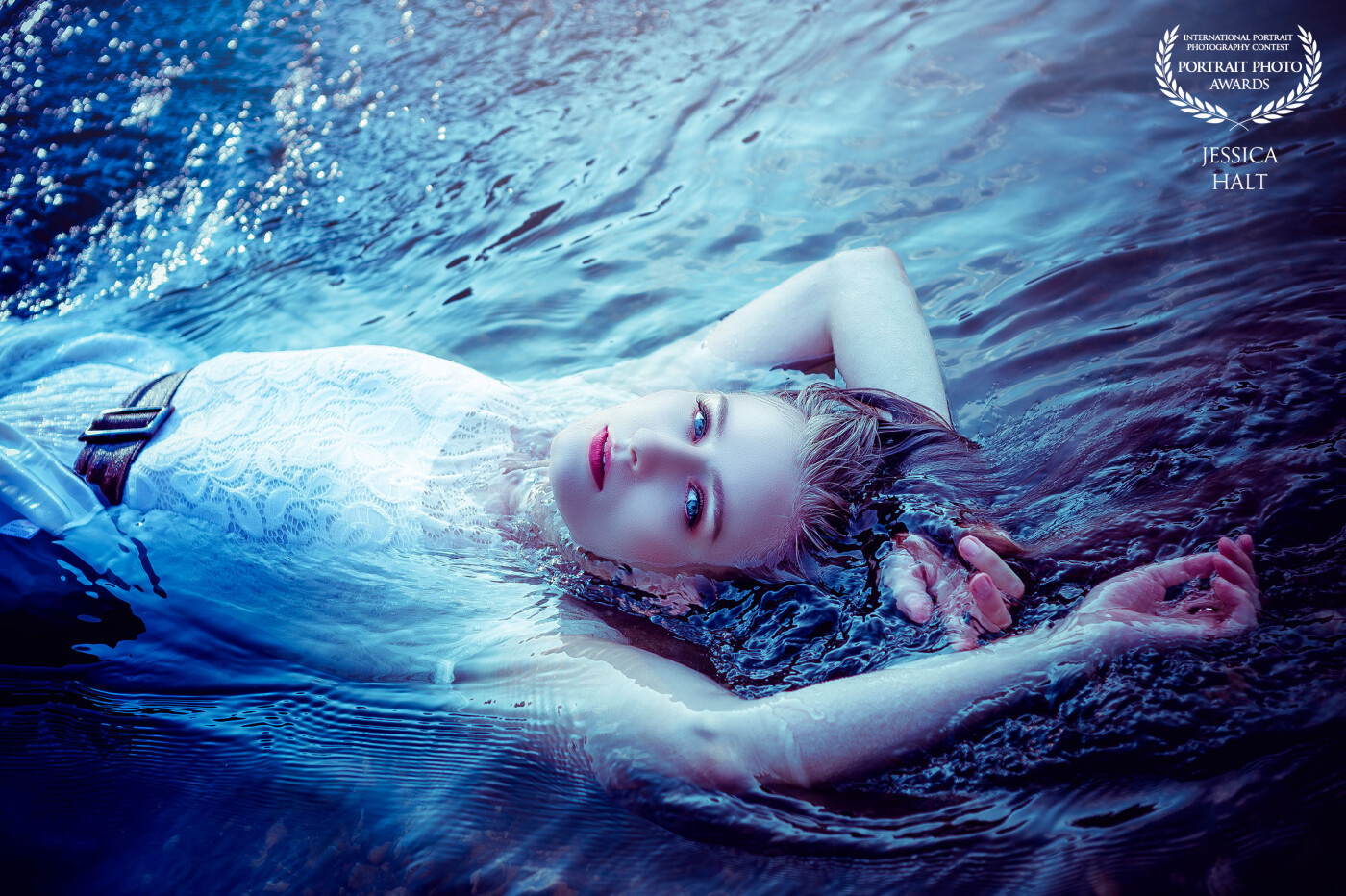 Dark Water photoshoot with Johanna